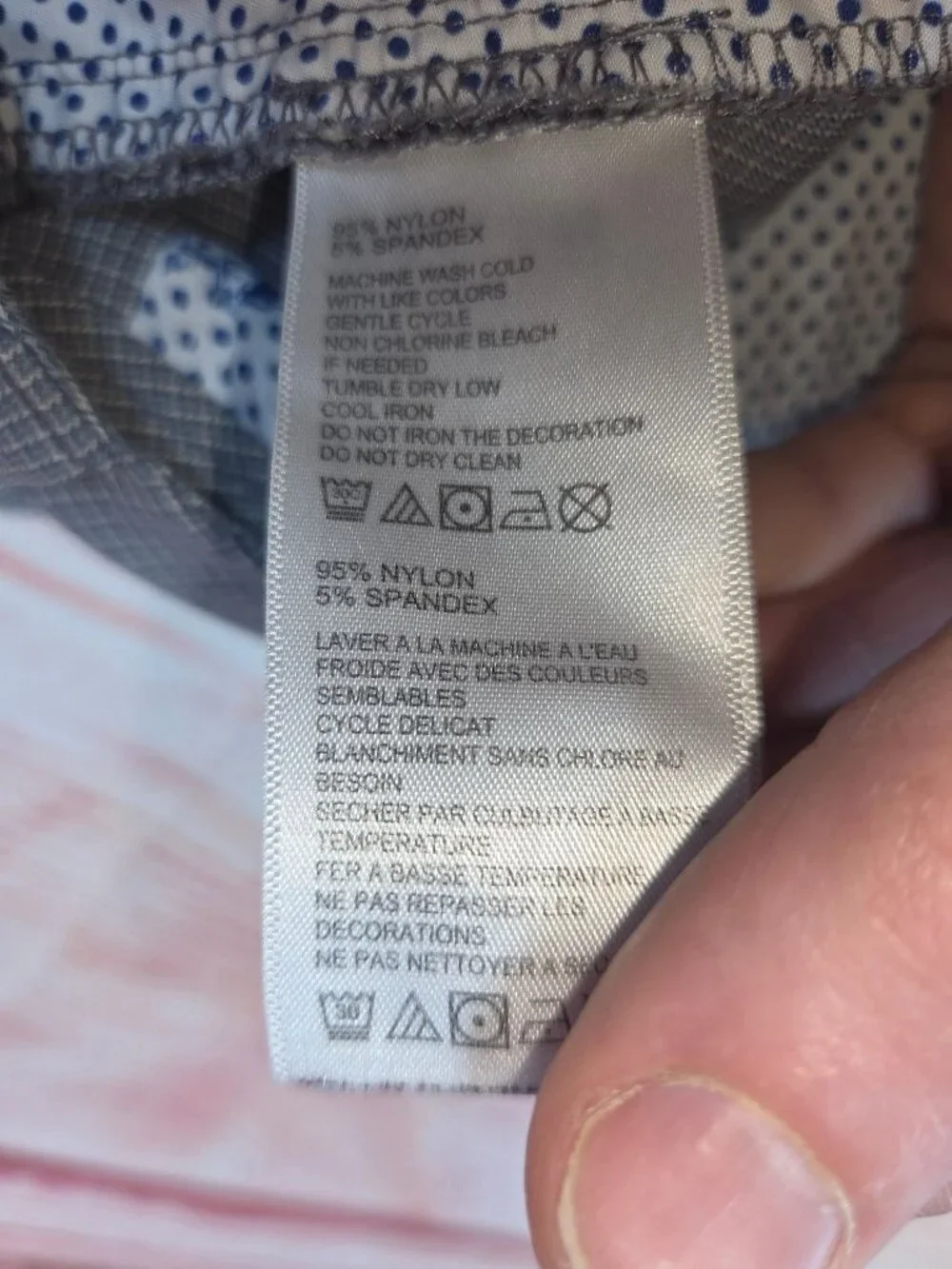 Tommy Bahama Mens Gray Check Performance Pants 36x32